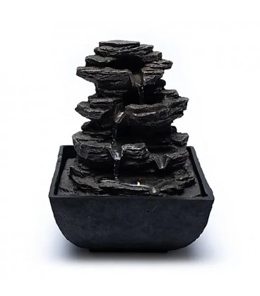 Fontanna wodna Rock M 13,3×13,3×18 cm