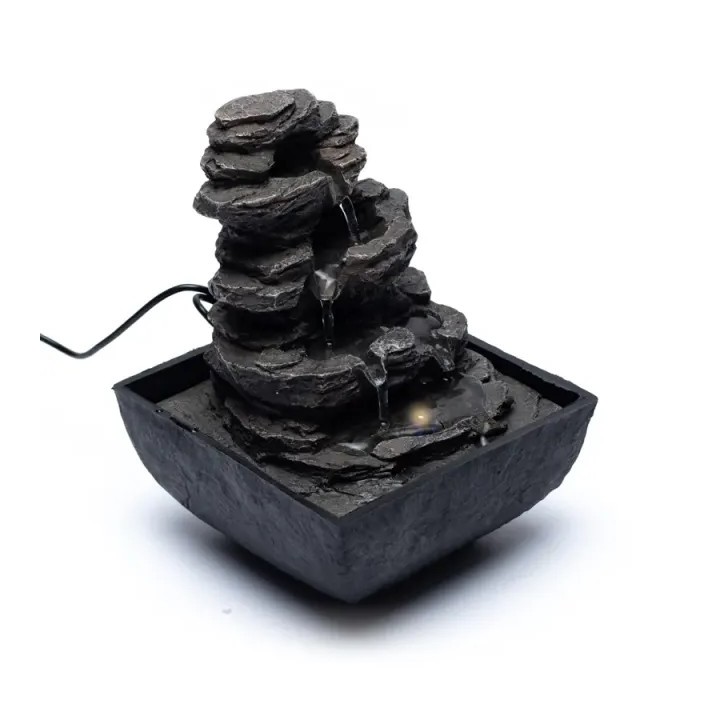 Fontanna wodna Rock M 13,3×13,3×18 cm