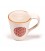 Ceramiczny kubek do herbaty i kawy Kwiat Życia, 350 ml