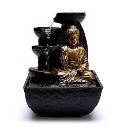 Stołowa fontanna wodna Budda "Compassion" 13,3 × 13,3 × 17,3 cm