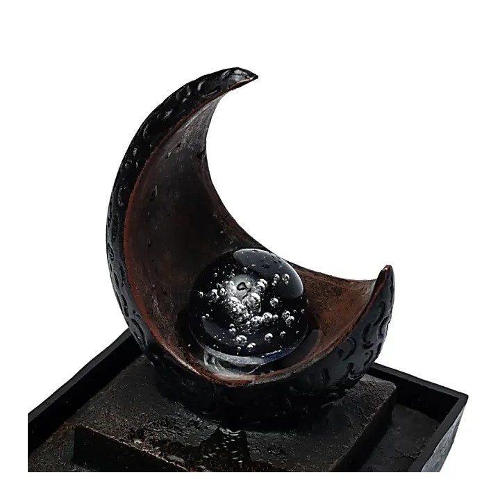 Fontanna stołowa Moon 13,3 × 13,3 × 19,5 cm