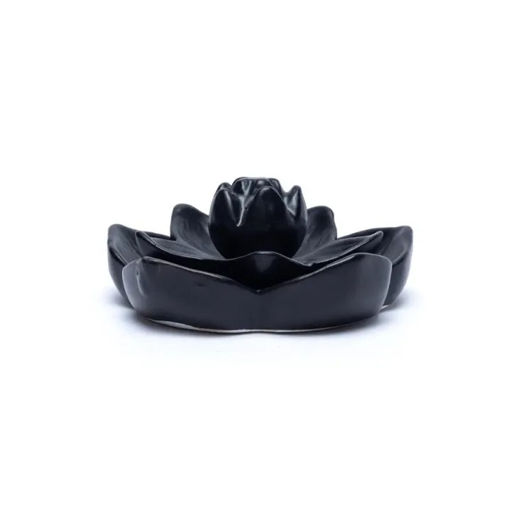 Palnik do kadzideł backflow – kwiat lotosu, 12,7 × 12,7 × 5,8 cm