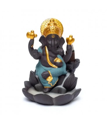 Kadzielniczka backflow Ganesh 9×8×12 cm