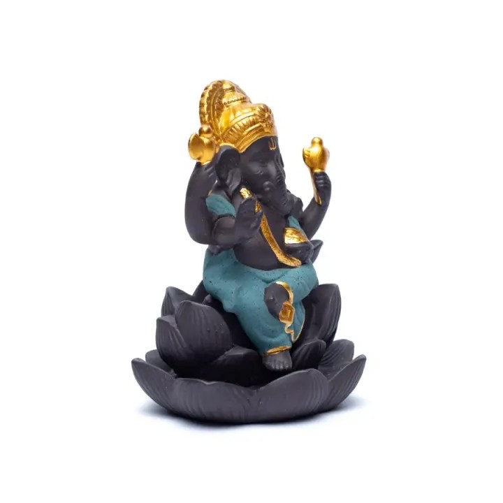 Kadzielniczka backflow Ganesh 9×8×12 cm