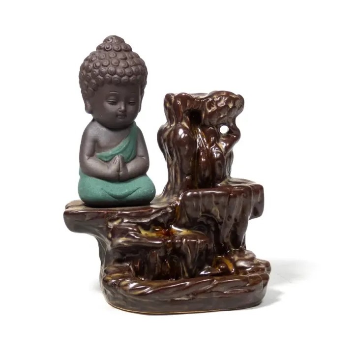 Kominek na kadzidełka backflow Little Buddha 12×9×7 cm