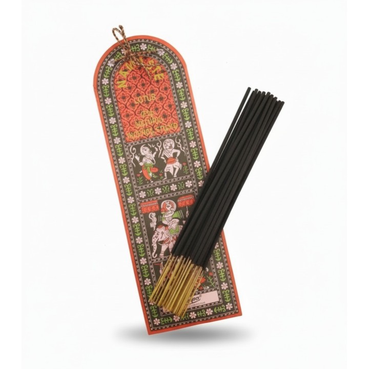 Namaste Mini Naturalne Kadzidła 20cm Lotos 30 szt Song of India