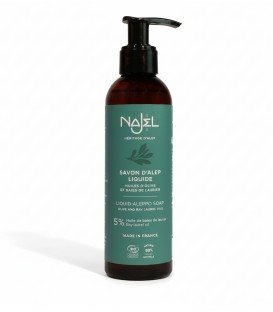 Mydło w płynie oliwkowo-laurowe 5% Aleppo 200ML NAJEL - zdjęcie produktu