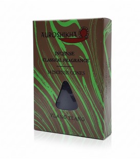 Kadzidła w stożkach zapach Ylang Ylang 14 stożków Auroshikha - zdjęcie produktu
