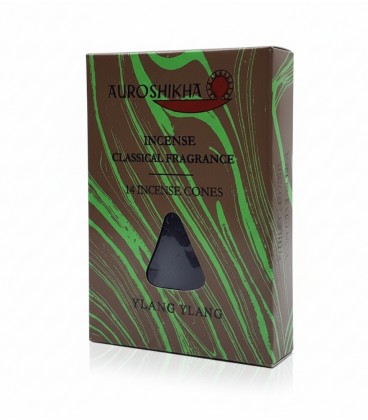 Kadzidła w stożkach zapach Ylang Ylang 14 stożków Auroshikha - zdjęcie produktu
