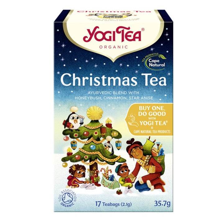 Herbata Świąteczna BIO Christmas Tea 17 torebek Yogi Tea - zdjęcie produktu