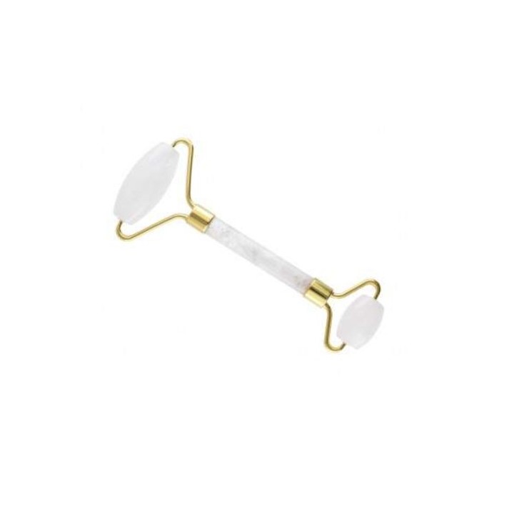 White Jade Massager with Double Roller - zdjęcie produktu