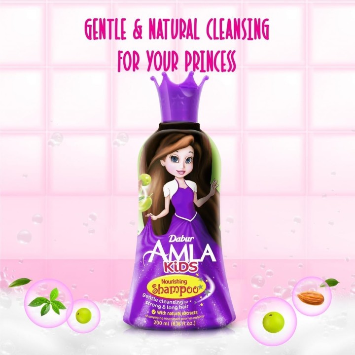 Szampon do włosów Amla KIDS dla dzieci 200ml Dabur - zdjęcie produktu