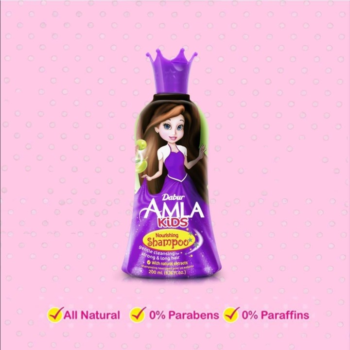 Szampon do włosów Amla KIDS dla dzieci 200ml Dabur - zdjęcie produktu