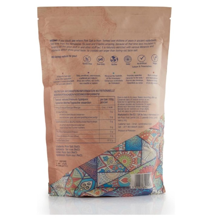 Dabur Himalayan Salt 1kg - zdjęcie produktu