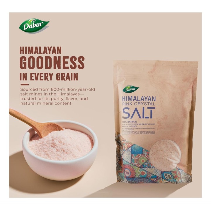 Dabur Himalayan Salt 1kg - zdjęcie produktu