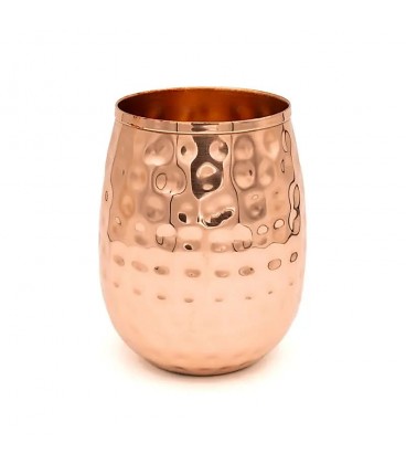 Miedziany Kubek Wytłaczany COPPER HAMMERED 350 ml - zdjęcie główne produktu