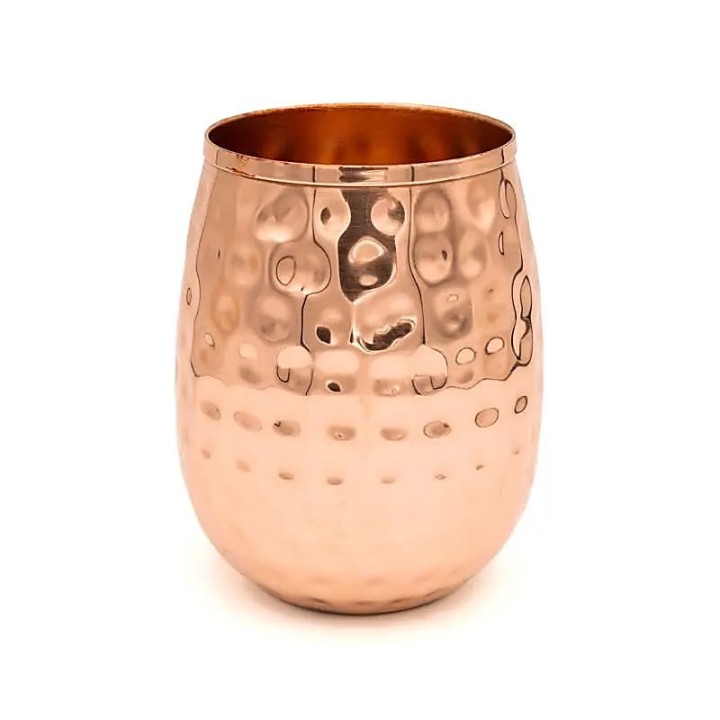 Copper cup hammered 350ml - zdjęcie produktu