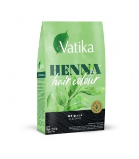 VATIKA HENNA H.COLOUR JET BLACK 10gUK FZ - zdjęcie produktu