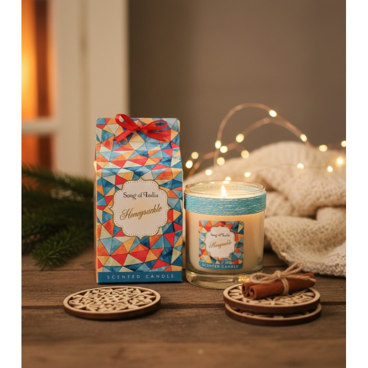 Świeca sojowa w szkle Słodki Wiciokrzew 200g Story Little Pleasures - zdjęcie produktu