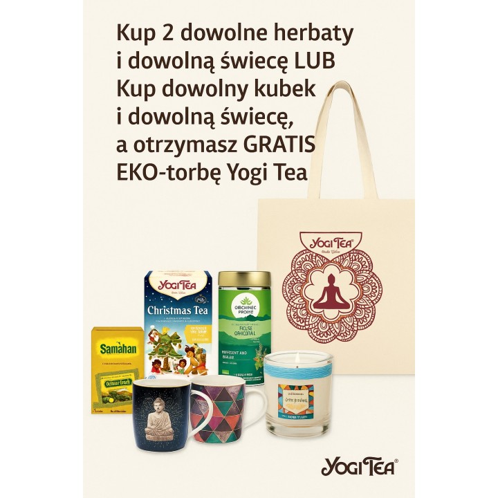 Herbata Świąteczna BIO Christmas Tea 17 torebek Yogi Tea - zdjęcie produktu