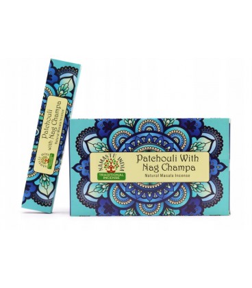 Namaste Mandala Masala Kadzidło Patchouli Z Nag Champa INCENSE WITH OTH - zdjęcie główne produktu