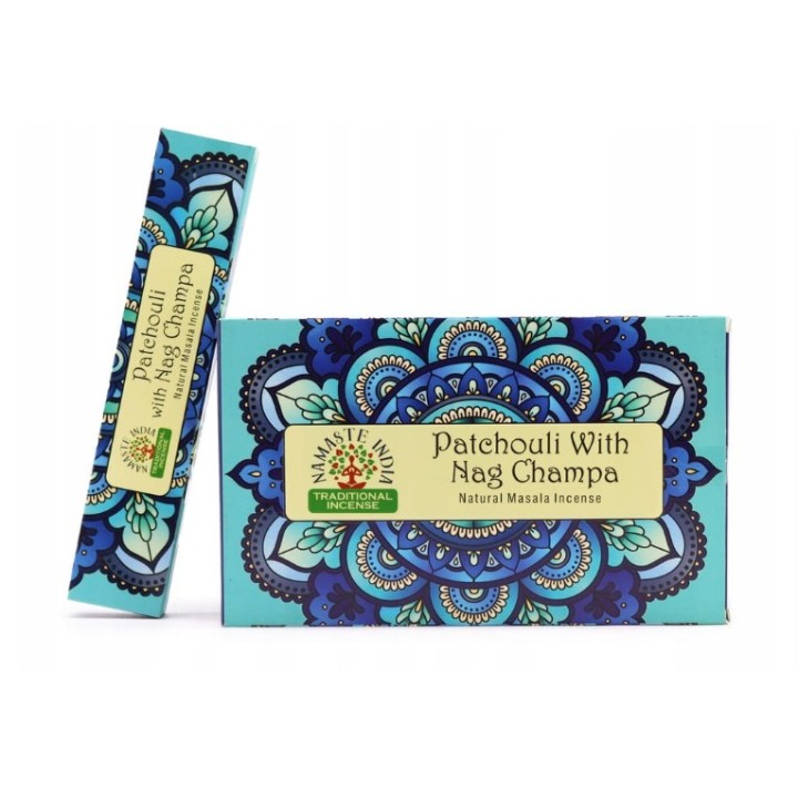 Namaste Mandala Masala Kadzidło Patchouli Z Nag Champa INCENSE WITH OTH