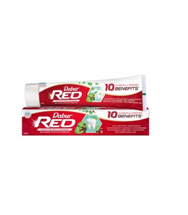 Pasta do zębów RED (Indian) 200gm DABUR  - zdjęcie główne produktu