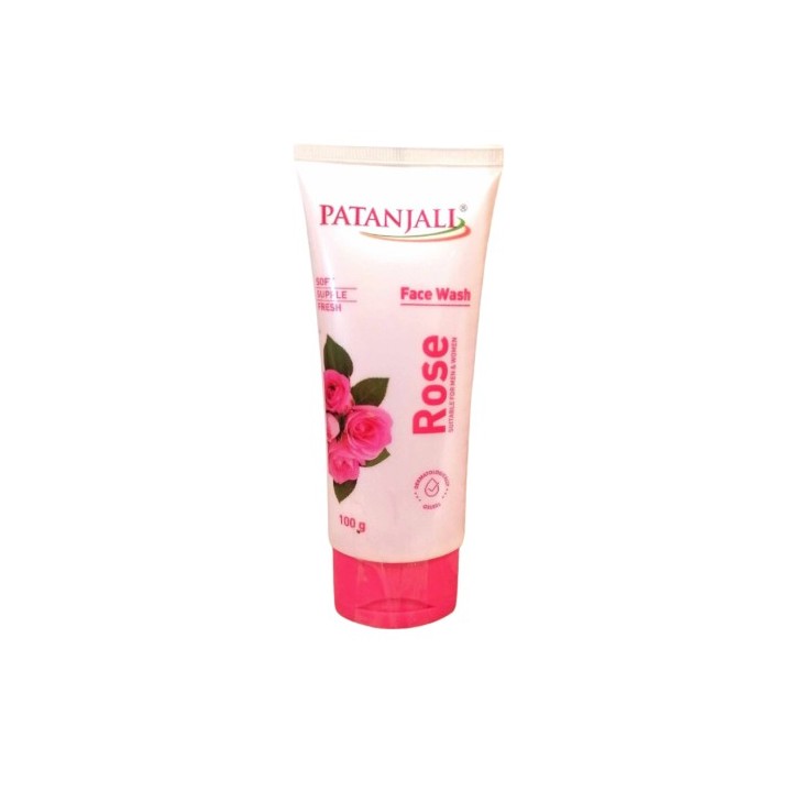 Żel do mycia twarzy Różany 100g Patanjali