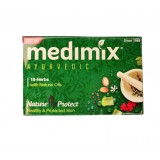 Mydełko 18 ziół do codziennej pielęgnacji skóry wrażliwej 125g Medimix Classic