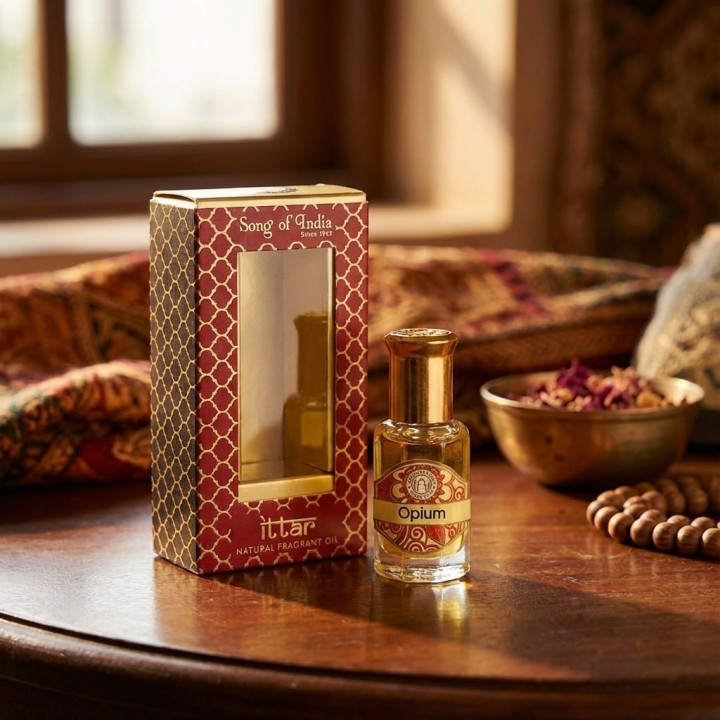 Olejek perfumowany roll on OPIUM 10 ml Luxurious Veda Song of India - zdjęcie produktu