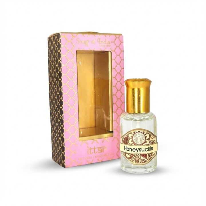 Olejek perfumowany roll on Słodki Kwiat Wiciokrzewu (Honey Suckle) 10 ml Luxurious Veda Song of India - zdjęcie produktu