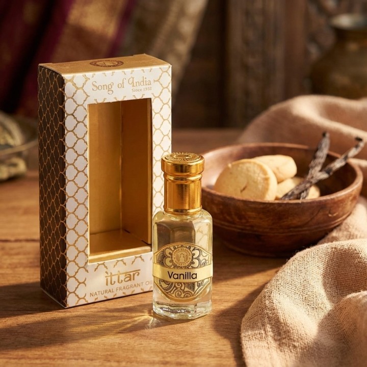 Olejek Perfumowany Roll On Wanilia Zapach Ciasteczek 10ml LUXURIOUS VEDA - zdjęcie produktu