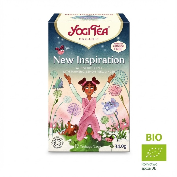 NEW INSPIRATION BIO YOGI TEA 17x2,0 g - zdjęcie produktu