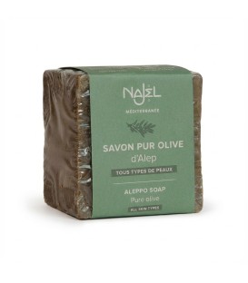 Mydło Aleppo w kostce - 100% Oliwy z Oliwek 190g. Najel - zdjęcie produktu