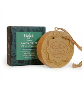 Mydło Aleppo z nutą zapachu oud i ambry 150 g Najel