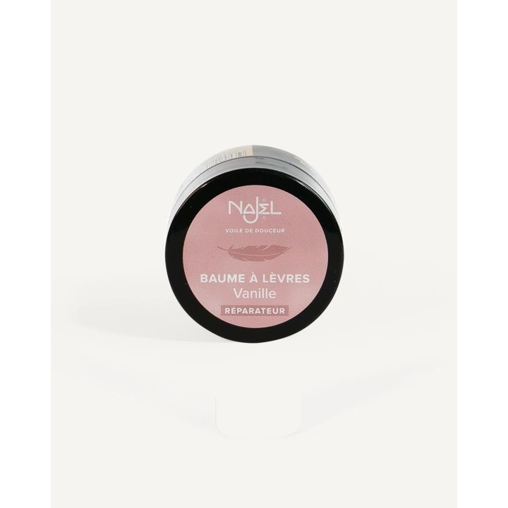 Balsam do ust o zapachu wanilii - regenerujący - COSMOS ORGANIC Najel - zdjęcie produktu