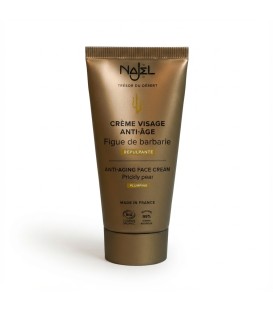 Face cream - antiwrinkle OO + BLO + Cactus seed oil + Damascus rose water + Cactus and horse chestnut extracts Cosmos Organic c 