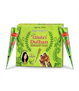 Henna Do Mehendi W Sztyfcie Ciemny Kolor CHHELA DULHAN CONE 25g