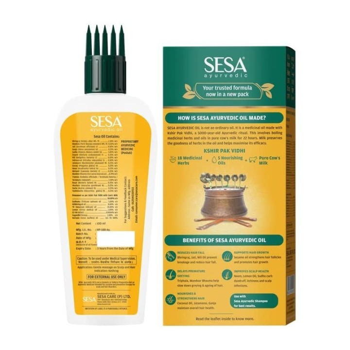 SESA OIL 90ML - zdjęcie produktu