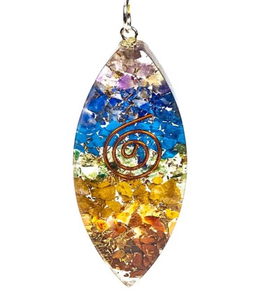 Wisior Orgonit Owalny Kolorowy 5 Cm ORGONITE OVAL SHAPED PENDANT - zdjęcie główne produktu