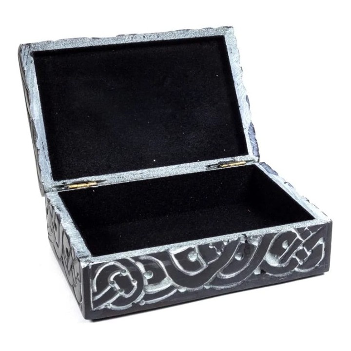 Tarot box Pentacle soapstone 15x10 cm
