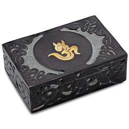 Tarot box OHM soapstone 15x10 cm