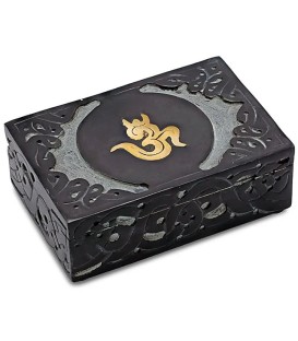 Tarot box OHM soapstone 15x10 cm