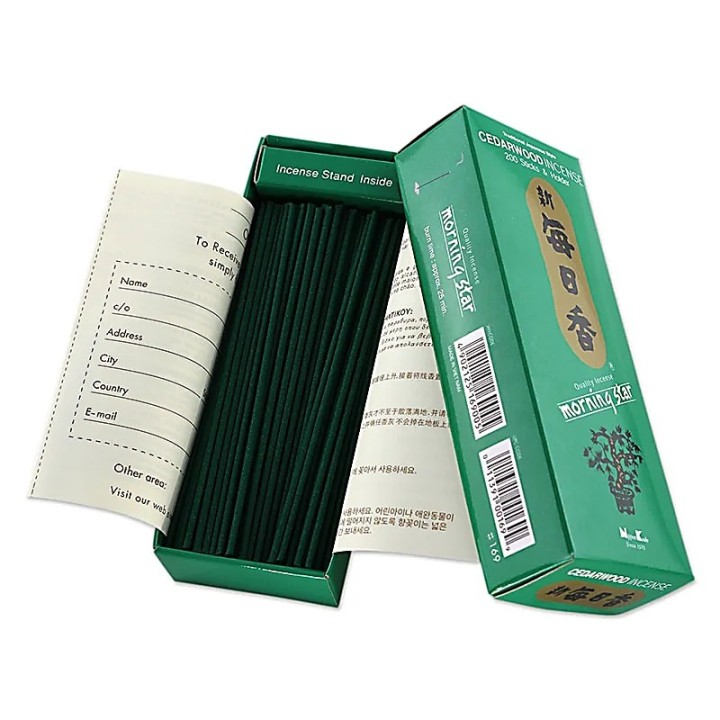 Incense Morning Star Cedarwood 70 g