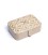 Pudełko na biżuterię / tarota aksamitne beżowo-złote z Kwiatem Życia 11x15,5x5 cm - miniatura 1