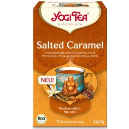 SALTED CARAMEL Słony Karmel BIO YOGI TEA 17x2,0 g