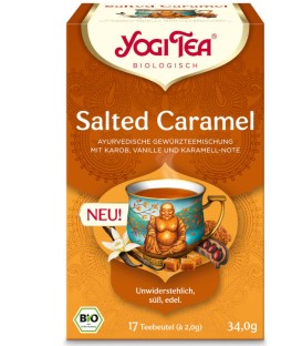 SALTED CARAMEL Słony Karmel BIO YOGI TEA 17x2,0 g