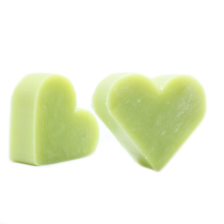 Mydło hotelowe serce Zielona Herbata 20 g naturalne SLS Paraben free