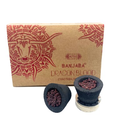 Kadzidło żywiczne Smocza Krew kubeczki Banjara 6 szt - zdjęcie główne produktu