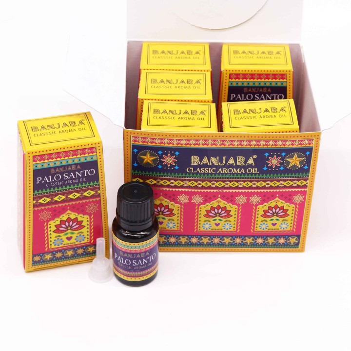 Olejek zapachowy Palo Santo Banjara 10 ml do dyfuzora i aromaterapii